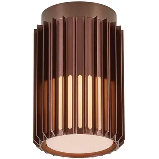 Nordlux Außenleuchte Aluminium 18,8 cm spritzwassergeschützt Braun