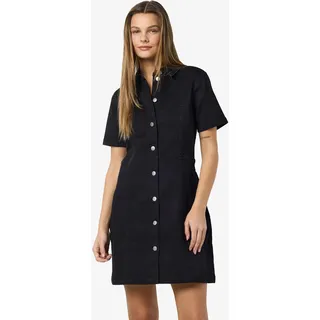 Noisy may Jeanskleid »NMNISA S/S SLIM DENIM DRESS VI526BL NOOS«, schwarz