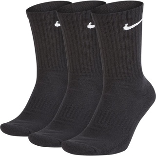 Nike Everyday Cushioned Crew-Trainingssocken Black/White 38-42