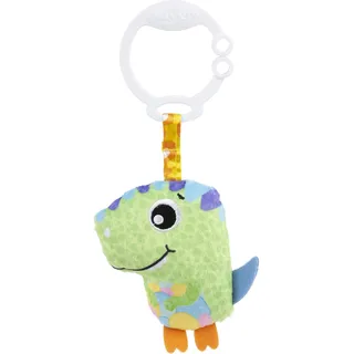 Playgro KW-Anhänger Dino - Kinderwagenanhänger - Kinderspielzeug - Anhänger - Kinderwagen - Kinderwagenkette - farbig