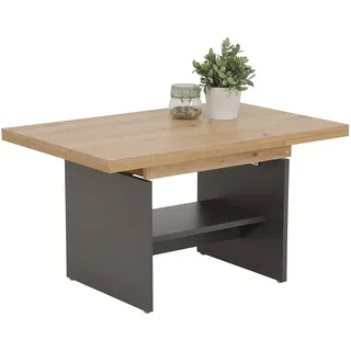 Hela Marcel Grau Eiche 60 x 47 x 68 cm