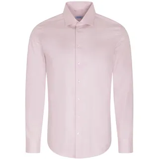 Seidensticker Herren Slim Fit Langarm Hemd, Rosa, 40