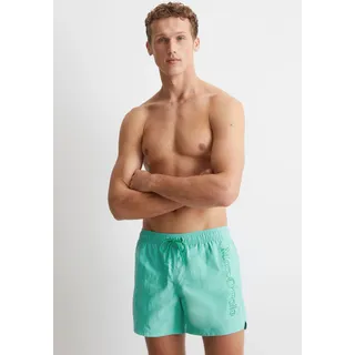 Marc O'Polo Badeshorts »Essentials Beach Jersey« mit seitlichem Schriftzug-Design