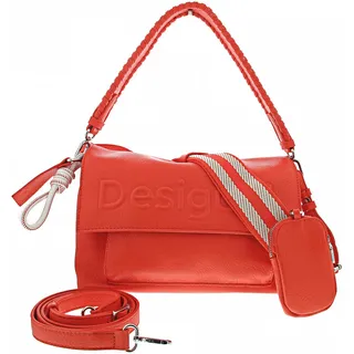 Desigual Bag Half Logo 24 Venecia Damen Tasche in Orange, Größe 1 - Orange