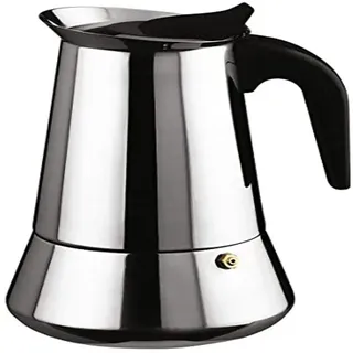 Ilsa – Espressokanne, Edelstahl, silberfarben 4 Tassen Zentimeter Silber