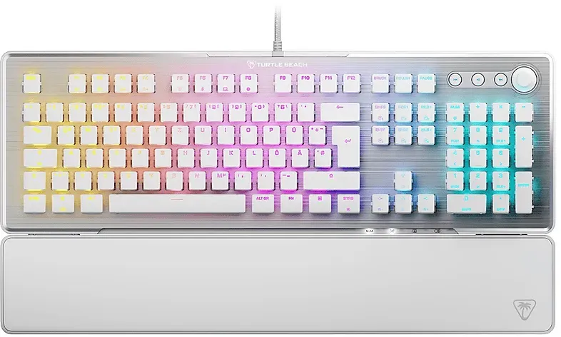 Bild von Vulcan II Gaming-Tastatur, kabelgebunden, Weiß