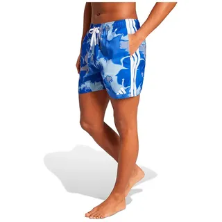 adidas Tie-dye Swim 5 ́ ́ Badeshorts - Semi Lucid Blue / White - S