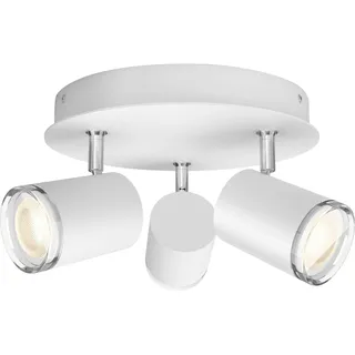 Philips Hue White Ambiance Adore Spot 3-flammig rund weiß (929003056401)