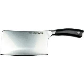 Rockingham Forge Equilibrium 16.5cm Hackbeil, Klinge aus deutschem Edelstahl, schwarzer Griff, Silber