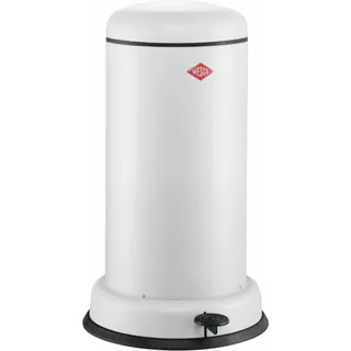 WESCO® Tretabfallsammler Baseboy 20 Liter, weiß matt - Weiß