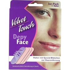 Bild von Velvet Touch Depy Face 3er-Pack + Halter