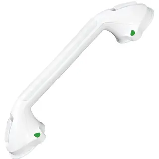 Wenko Wandgriff Secura 42 cm Sanitärbedarf mit Ampelfunktion Weiß