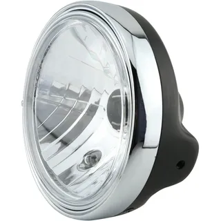 Shin Yo LTD Klarglas, H4 Hauptscheinwerfer 7 Zoll - Schwarz/Verchromt