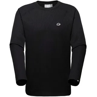 Mammut Waffle Langarm-t-shirt - Black - XL