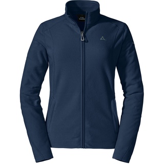 Schöffel Damen Fleece Jacket Leona3, leichte und wärmende Fleecejacke, schnell trocknende Outdoorjacke aus Tecnopile Material, dress blues, 40