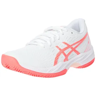 Asics Damen Gel-Game 9 Clay/OC Sneaker, White, 39.5 EU