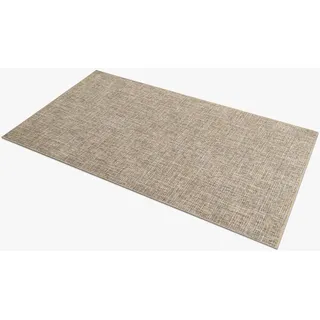 Comart - Küchenteppich mit Textur – 50 x 120 cm – rutschfest – saugfähig – pflegeleicht – Läufer aus gewebtem Polyester – strapazierfähig – Modern – Läufer für Flur und Eingang – Beige