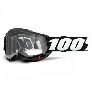 100percent Accuri 2 Youth Brille - Black - SIlver Lens/CAT3