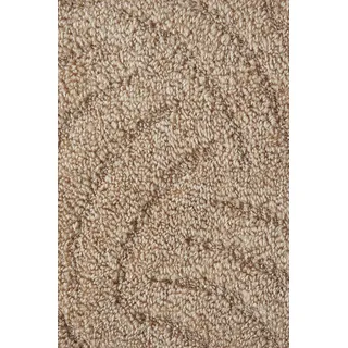 andiamo Teppichboden Meterware Emmy - Auslegware Teppichboden Bodenbelag Meterware aus strapazierfähigem Polyamid 400 x 400 cm Beige