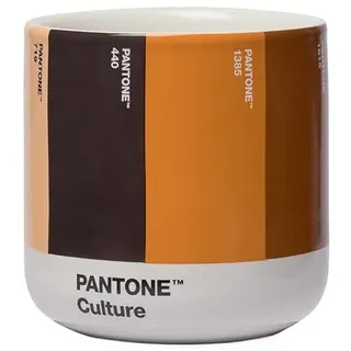 PANTONE Porzellan-Thermobecher Cortado, doppelwandig, ohne Henkel, 190ml, Culture, in Geschenkbox einzeln verpackt