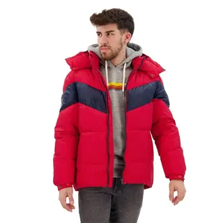 Superdry Stratus Padded Jacke - Burnt Cardinal - L