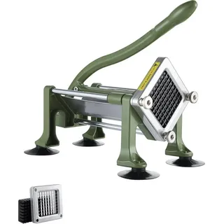 Edelstahl Pommes-Frites-Schneider - 3/8 Zoll Gemüsehobel Zerkleinerer - Küchenzubehör für Gemüse und Kartoffeln - ideal für Restaurants und Zuhause