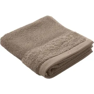 Bio:Vio Badetuch , Taupe , Textil , Uni , 90x180 cm , Gots , Heimtextilien, Badtextilien, Badetücher