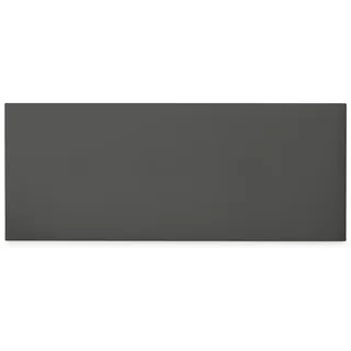 DUÉRMETE ONLINE - Gepolstertes Wienna-Kopfteil, hochwertiger Bezug aus hochwertigem Kunstleder, inklusive Beschlägen und Schrauben, Maße 145 x 60 cm (Bett mit 135/140 cm), Grau