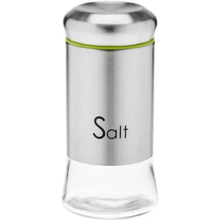 Galicja Gewürzdosen GRENO – Gewürz Organizer – Salzstreuer – Gewürzstreuer – Spice Jars – Salzstreuer klein – 150ml Gewürzgläser fur SALT Stahl
