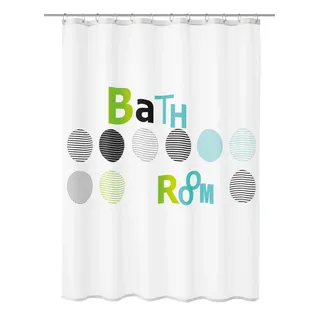 KLEINE WOLKE Duschvorhang Bathroom 180 x 200 cm mint
