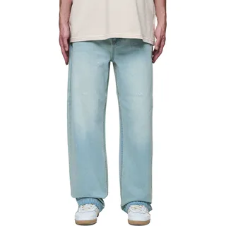 Pegador Herren Jeans Barrow Wide Baggy, Größe:34, Farben:sand washed blue - Blau, Türkis