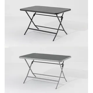 Gardissimo GARDA Gartentisch Klapptisch 120x80cm klappbar anthrazit