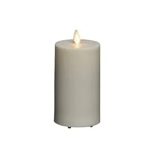 Konstsmide 1635-115 LED-Kerze Creme-Weiß Warmweiß (Ø x H) 76 mm x 180 mm