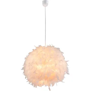 GLOBO KATUNGA 1-flg. 45 cm rund weiß