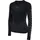 Erstes Nahtloses L/S W Trikot Schwarz XL