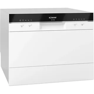 Bomann TSG 7405 Tischgeschirrspüler (freistehend, 550 mm, Weiß)