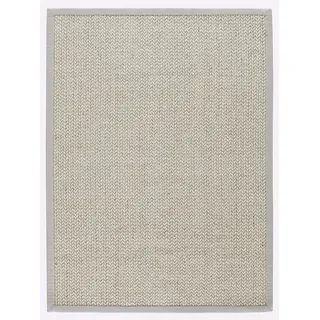 Teppich HEINE HOME Gr. 7, beige (natur), B:80cm H:10mm L:270cm, Sisal, Wolle, Teppiche, Teppich
