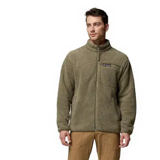 Columbia Rugged RidgeTM High Pile Fleece Mit Durchgehendem Reißverschluss - Stone Green - S