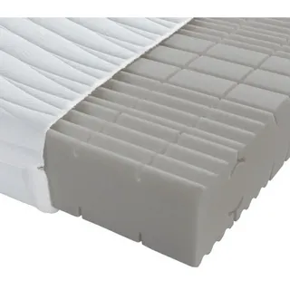 Sleeptex Komfortschaummatratze , Weiß , Textil , H3 , rechteckig , 180x200 cm , Textiles Vertrauen - Oeko-Tex®, Made in Austria , Härtegradauswahl, Bezug abnehmbar/waschbar, Ober- und Unterseite versteppt, für Hausstauballergiker geeignet, wendbar, klimatisierte Belüftungskanäle, optimale Belüftung, für verstellbare Lattenroste geeignet, atmungsaktiv, schadstoffgeprüft, aktive Schulterzone, Partnermatratze , Schlafzimmer, Matratzen, Kaltschaummatratzen