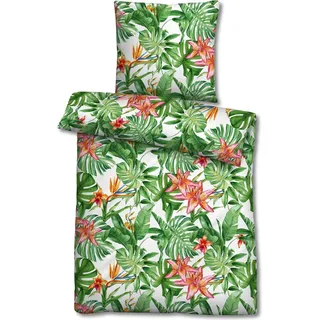 Mikrofaser Seersucker Bettwäsche 135 x 200 + 80 x 80 cm