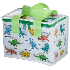 Bild von Dinosauria Jr Dinosaurier recycelte Plastikflaschen RPET wiederverwendbare Kühltasche Lunchtasche