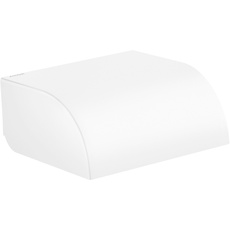 Bild Axor Universal Circular Toilettenpapierhalter mit Deckel - Mattweiss - 42858700