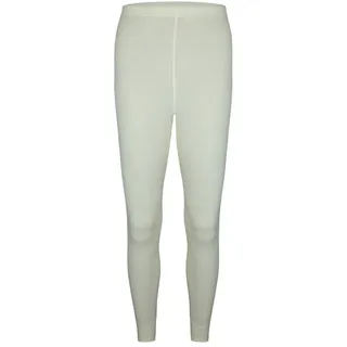 wobera natur wobera ANGORA Lange Unterhose mit Wolle und Seide für Damen und Herren (naturweiß, 50/52) - XL