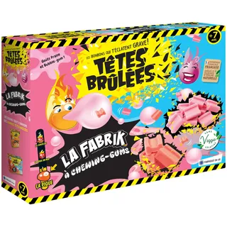 Silverlit - Têtes Brûlées – Die Mega-Kaugummi-Fabrik – Süßigkeiten-Herstellungsset – 3 Fruchtaromen – 100% natürliche Aromen & Farbstoffe – Kreative Aktivität für Kinder ab 7 Jahren