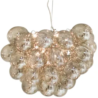 By Rydéns Hängeleuchte , Bernsteinfarben , Glas , Kugel , 144 cm , Lampen & Leuchten, Innenbeleuchtung, Hängeleuchten, Pendelleuchten