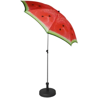 Doppler Sonnenschirm , Rot , Textil , 200x200 cm , höhenverstellbar, Knickgelenk, regenabweisend, wetterbeständig , Sonnenschutz, Sonnenschirme