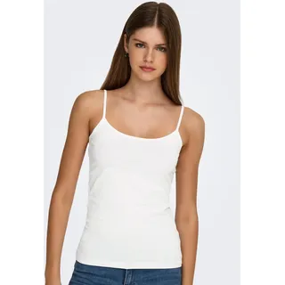 Jdy Damen, Top JDYAVA Singlet JRS NOOS, cloud dancer, M,