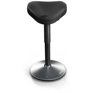 Clouvou Bürohocker Nexus Schwarz , Textil , Füllung: Schaumstoff , 36x64x36 cm , Büromöbel, Bürostühle, Bürohocker