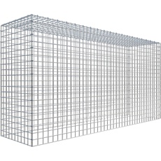 Bild Gabione, silbergrau, Maschenweite 5 5 cm