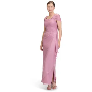 Vera Mont Abendkleid Glitzer-Look Rosa 44